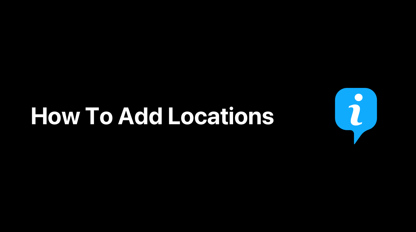 How To Add Locations In MoneyCoach