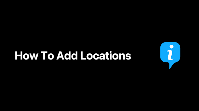 How To Add Locations In MoneyCoach