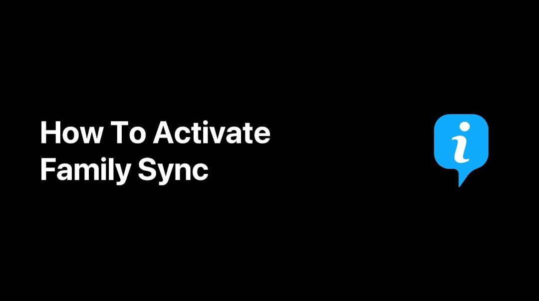 You will learn all about family sync or family sharing, how to activate it and more.
