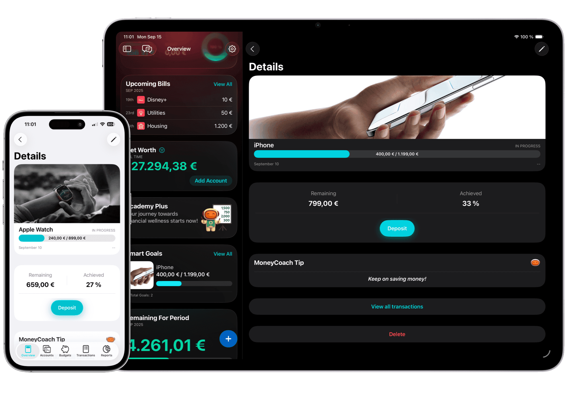 MoneyCoach Budgeting App screenshot